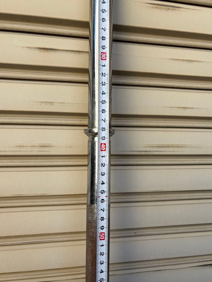 【送料込】バーベルシャフト　全長200cm　直径28mm 管理番号8