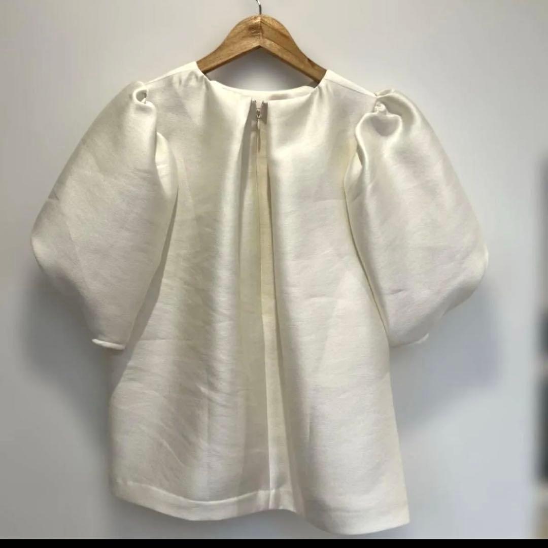 HEVE シアーバブリーブラウス