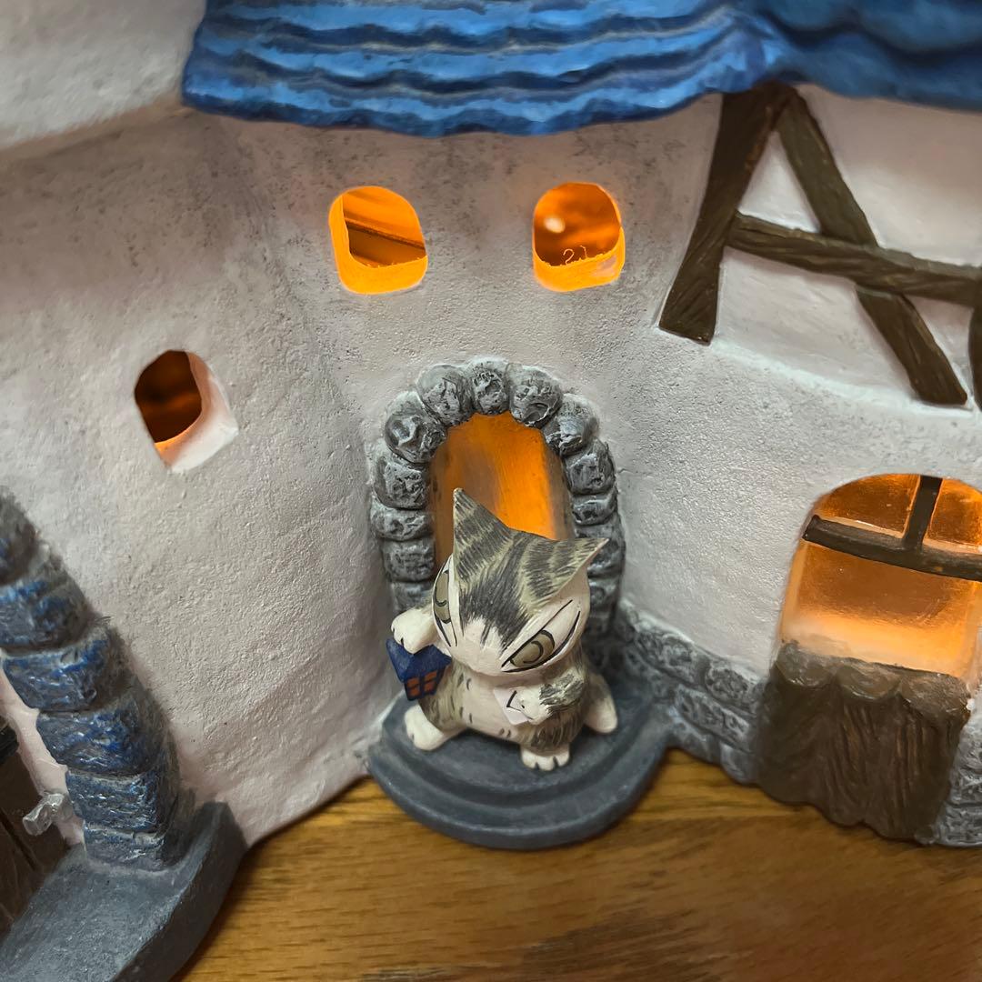 ダヤンわちふぃーるど WachiField タシルランプ 青屋根 置物