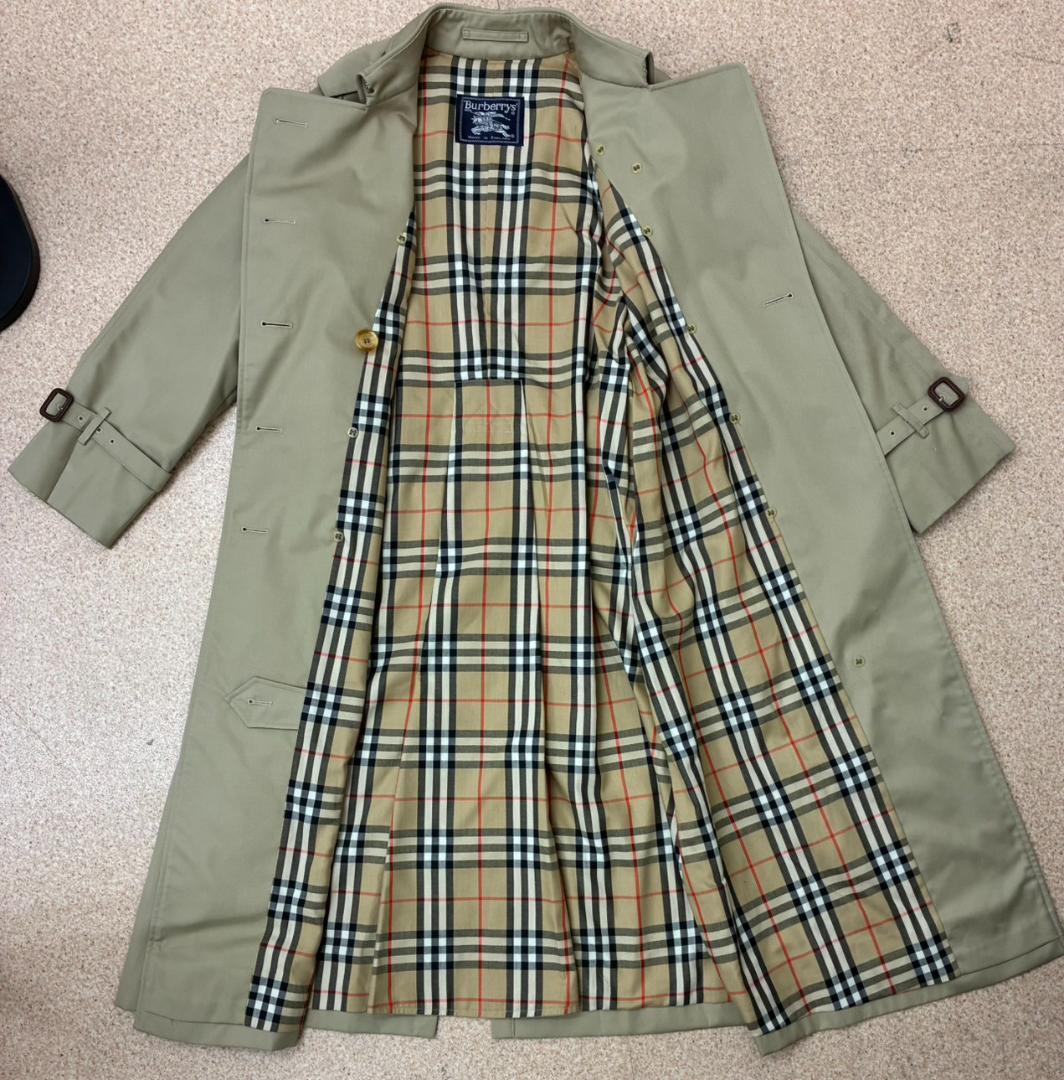 美品 Burberry バーバリー トレンチコート