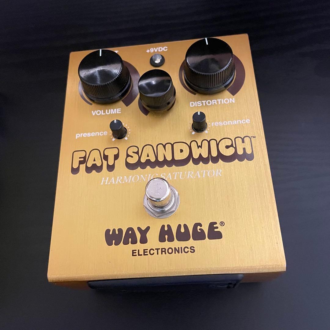 WAY HUGE FAT SANDWICH ギターエフェクター　ディストーション