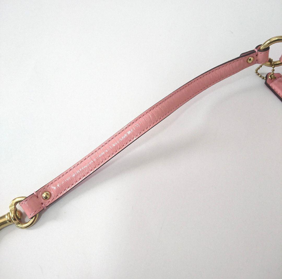 coach✨アクセサリーポーチ キャンバスタトゥー 花柄 ワンハンドル