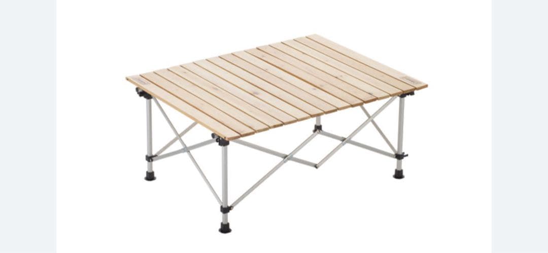 Coleman ナチュラルウッドロールテーブル110