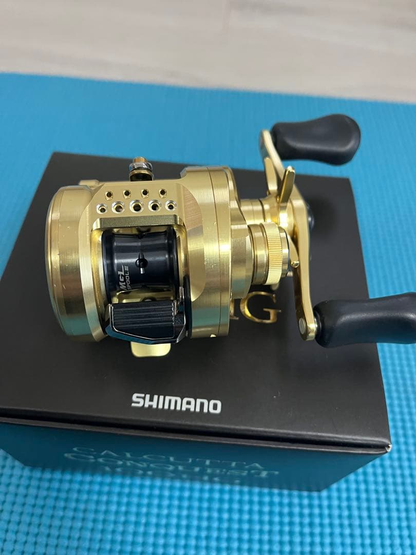 21カルカッタコンクエスト100HG シマノ ベイトリール ハイギア