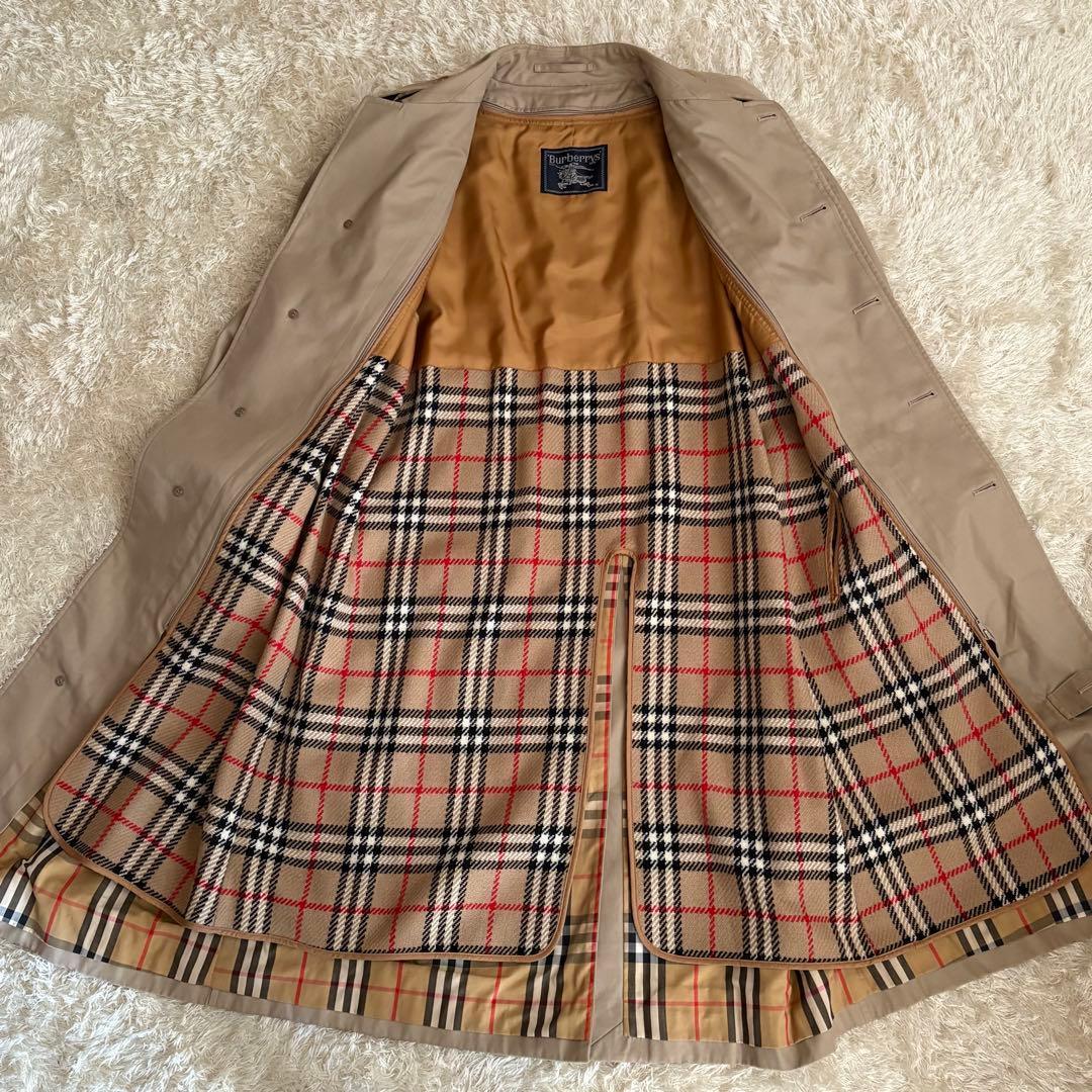 カプリチョーザ　バーバリートレンチコート ベルト　ノバチェック　ライナー