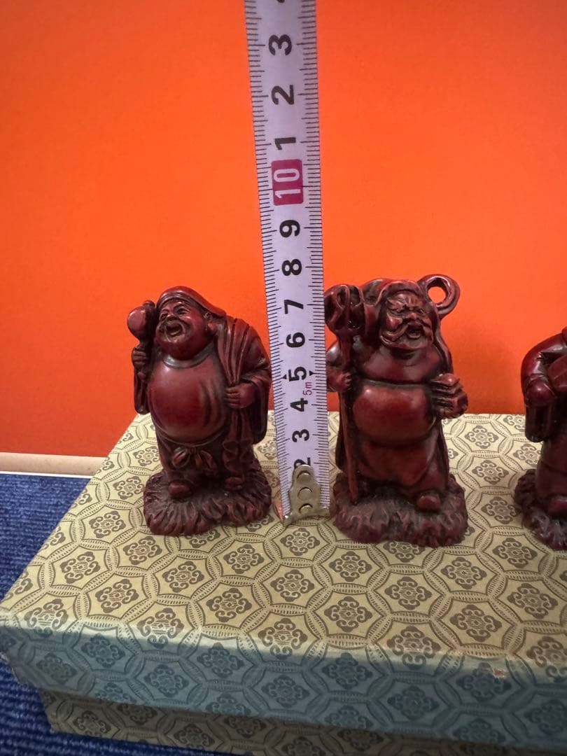 1732  七福神　縁起物 　練物 　置物