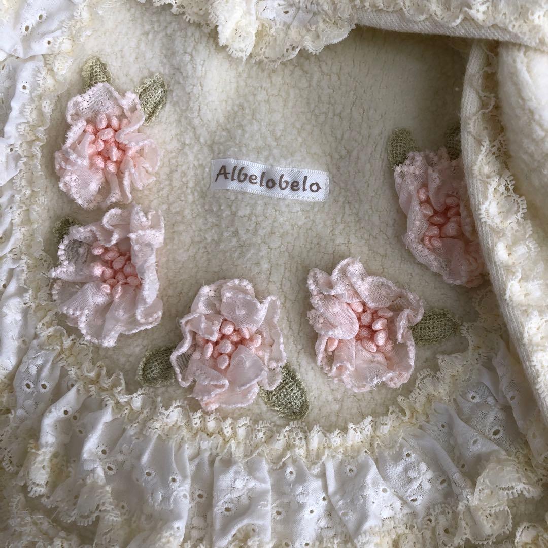 Albelobelo 花飾り付きアウター