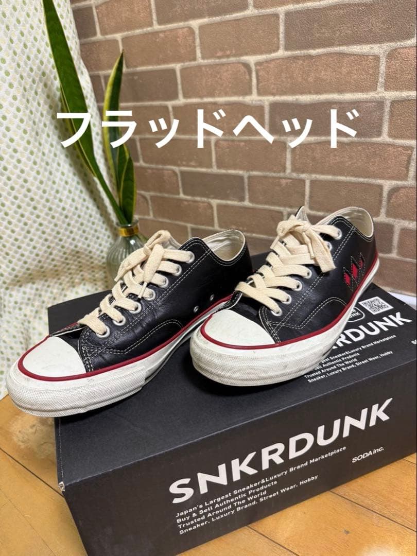 激レア　フラッドヘッド　90 HD ブラック/ホワイト スニーカー 26.5cm