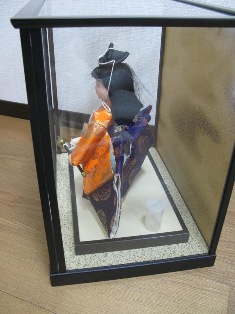 五月人形五月ケース ケース人形 太刀 武者人形 日本人形　好洋作