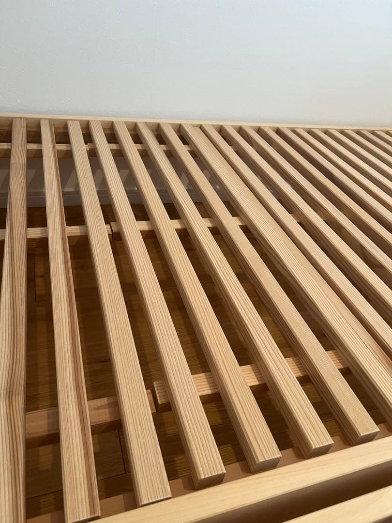 日本製　TOKOTOKO（トコトコ） すのこベッドフレーム/シングル　a