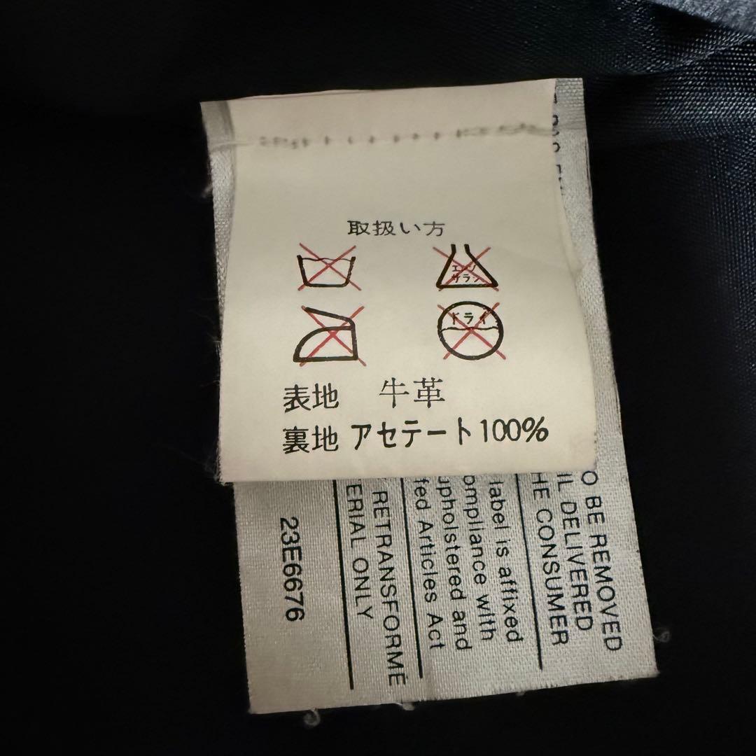 カナダ製 ブルックスブラザーズ レザージャケット ブラック Mサイズ