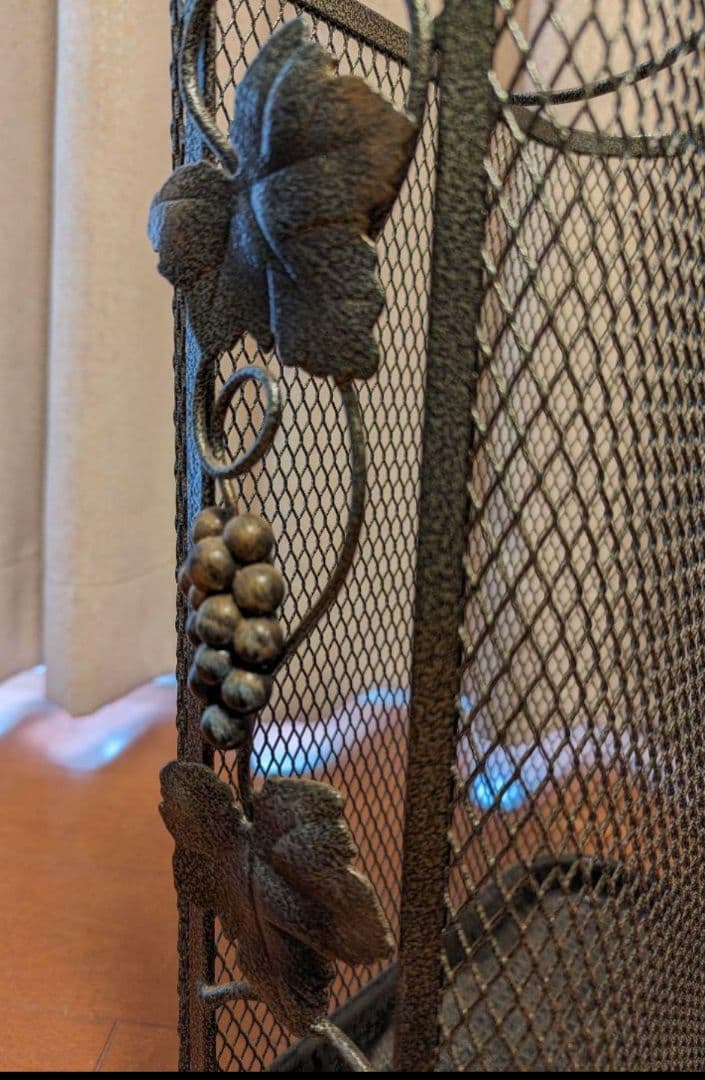 傘立て　アイアン　インテリア　ぶどうモチーフ　葡萄　アンティーク傘立て　レトロ