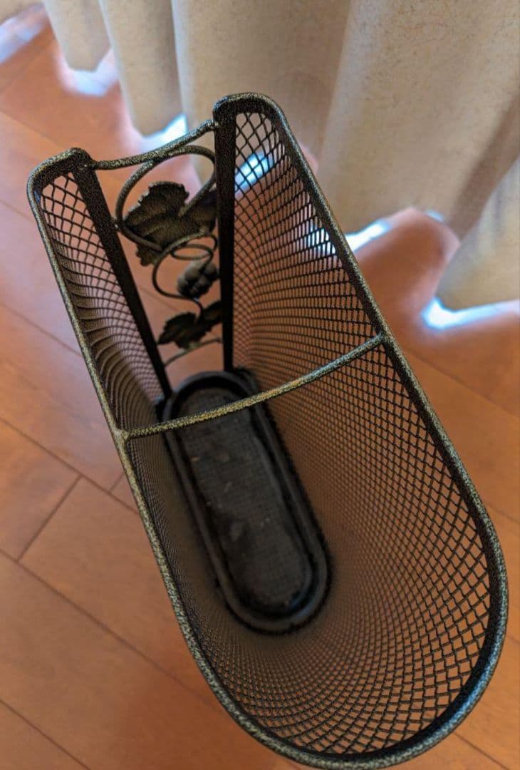 傘立て　アイアン　インテリア　ぶどうモチーフ　葡萄　アンティーク傘立て　レトロ