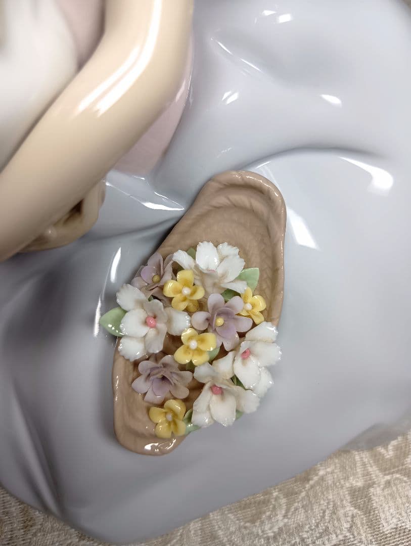 リヤドロ LLADRO バニーキッス No.6741 美品 希少 絶版