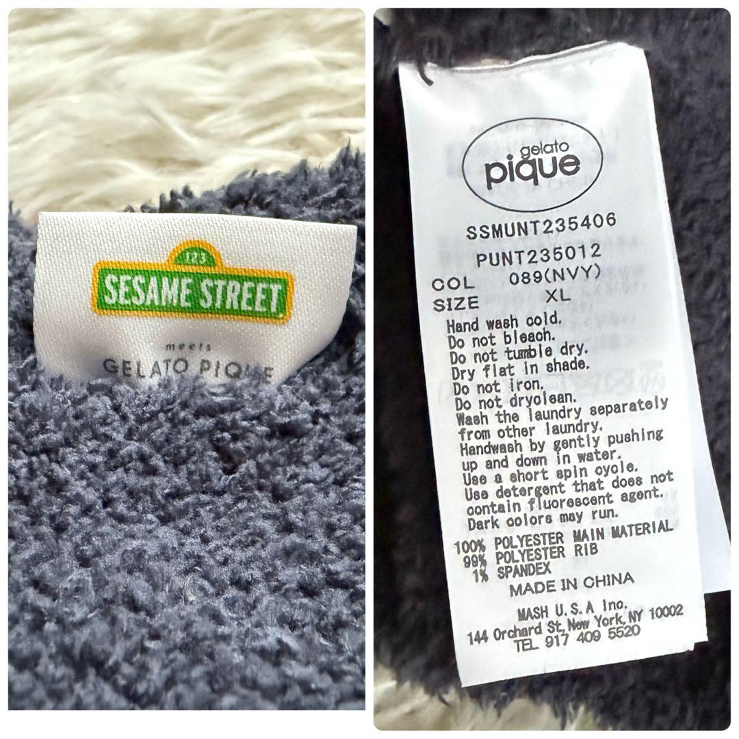 SESAME STREET × GELATO PIQUE カーディガン