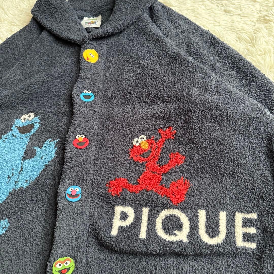 SESAME STREET × GELATO PIQUE カーディガン