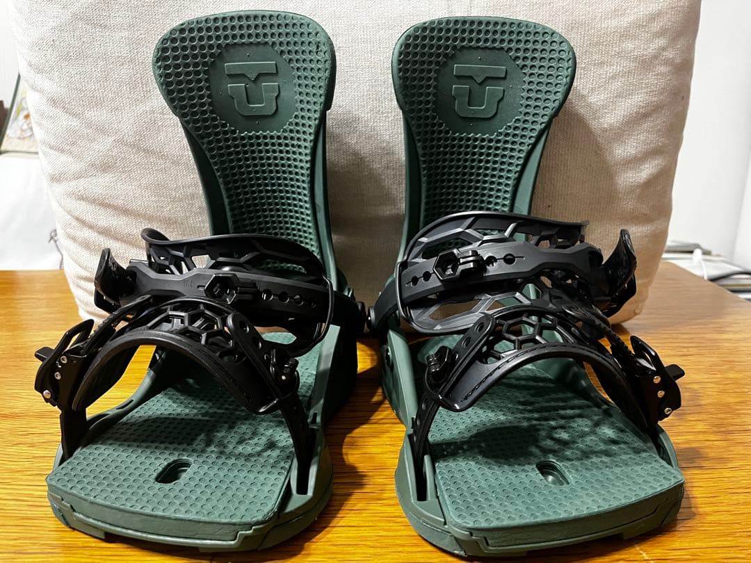 超美品UNION フォース　スノーボードビンディング Sサイズ