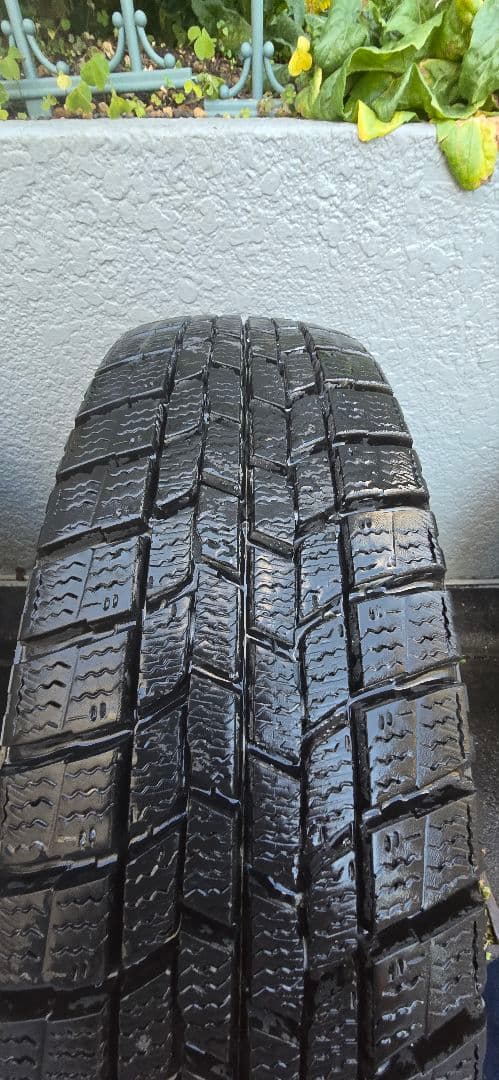 スズキワゴンR純正ホイール スタッドレスタイヤ14インチグッドイヤーアイスナビ6