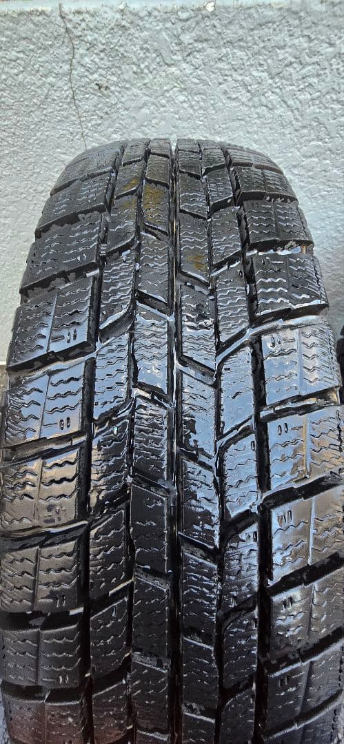 スズキワゴンR純正ホイール スタッドレスタイヤ14インチグッドイヤーアイスナビ6