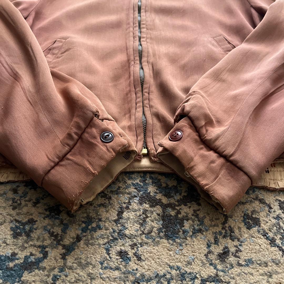 50s アトミック レーヨン ギャバジン ジャケット ギャバジャン ブルゾン