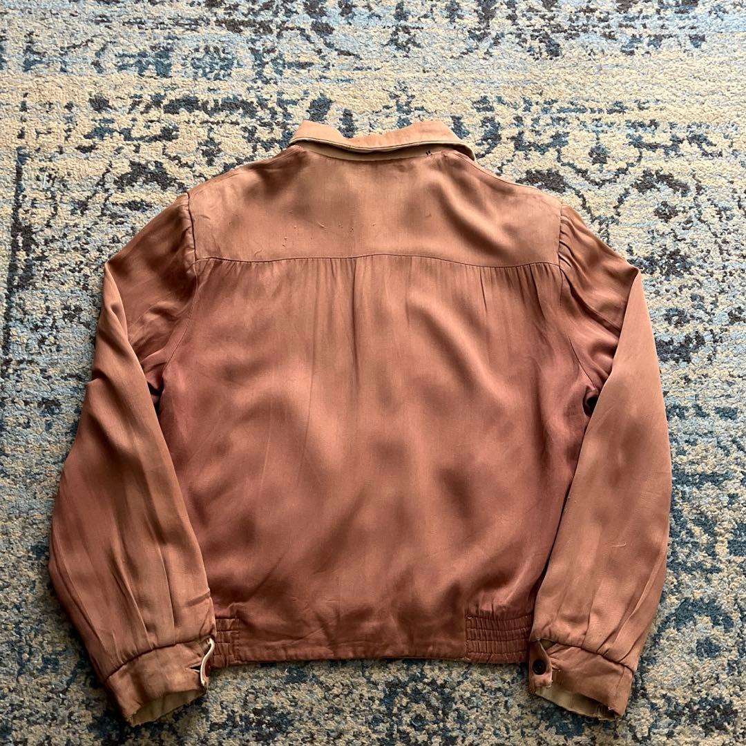 50s アトミック レーヨン ギャバジン ジャケット ギャバジャン ブルゾン