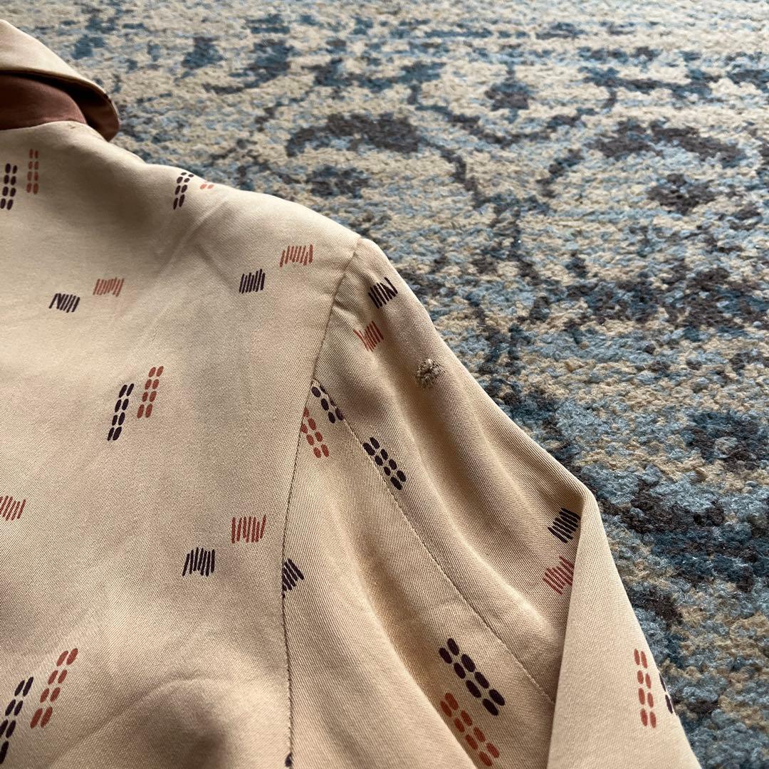 50s アトミック レーヨン ギャバジン ジャケット ギャバジャン ブルゾン