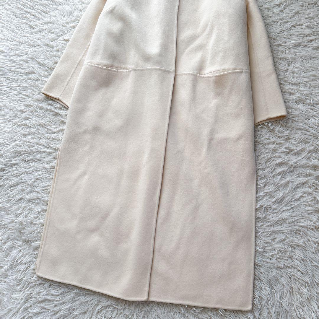 美品 ミューズ ドゥーズィエムクラス　リバーコート　ロングコート　38