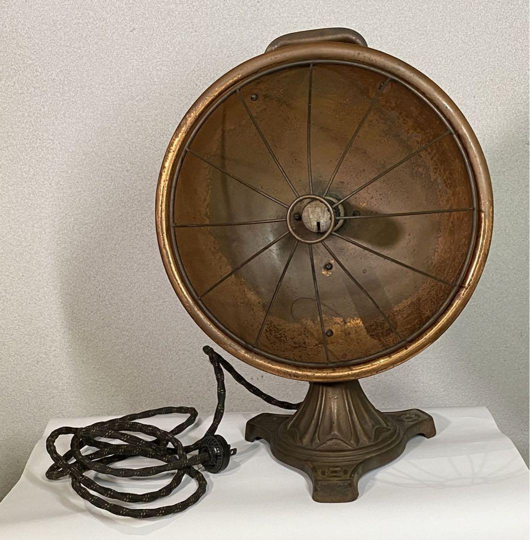 骨董　反射式電気ストーブ　1930年代　ウェスティングハウス製