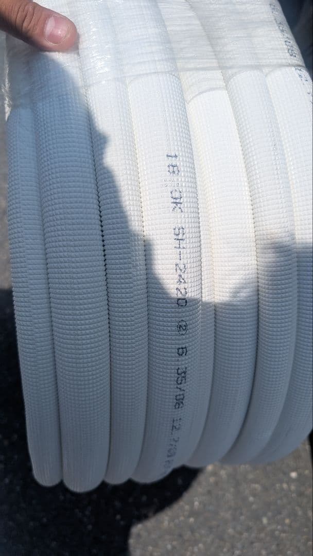 新品未使用品 星朋商工　SH-2420 被覆銅管　20M