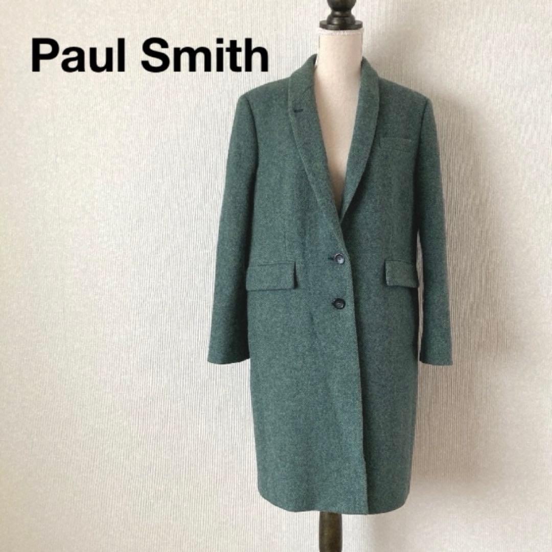 【美品】Paul Smith レディース ウールチェスターコート