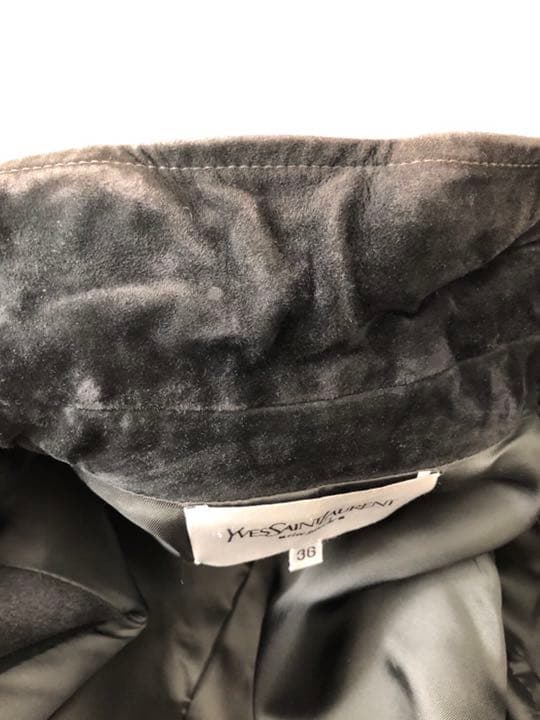 【Yves Saint Laurent】イヴ・サンローラン　革ジャケット❗️