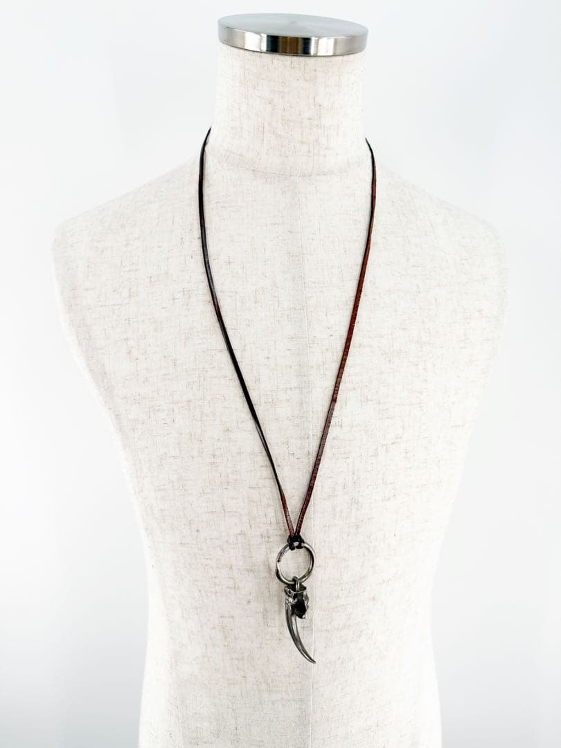 【超希少】RUST made in England 牙ネックレス シルバー925