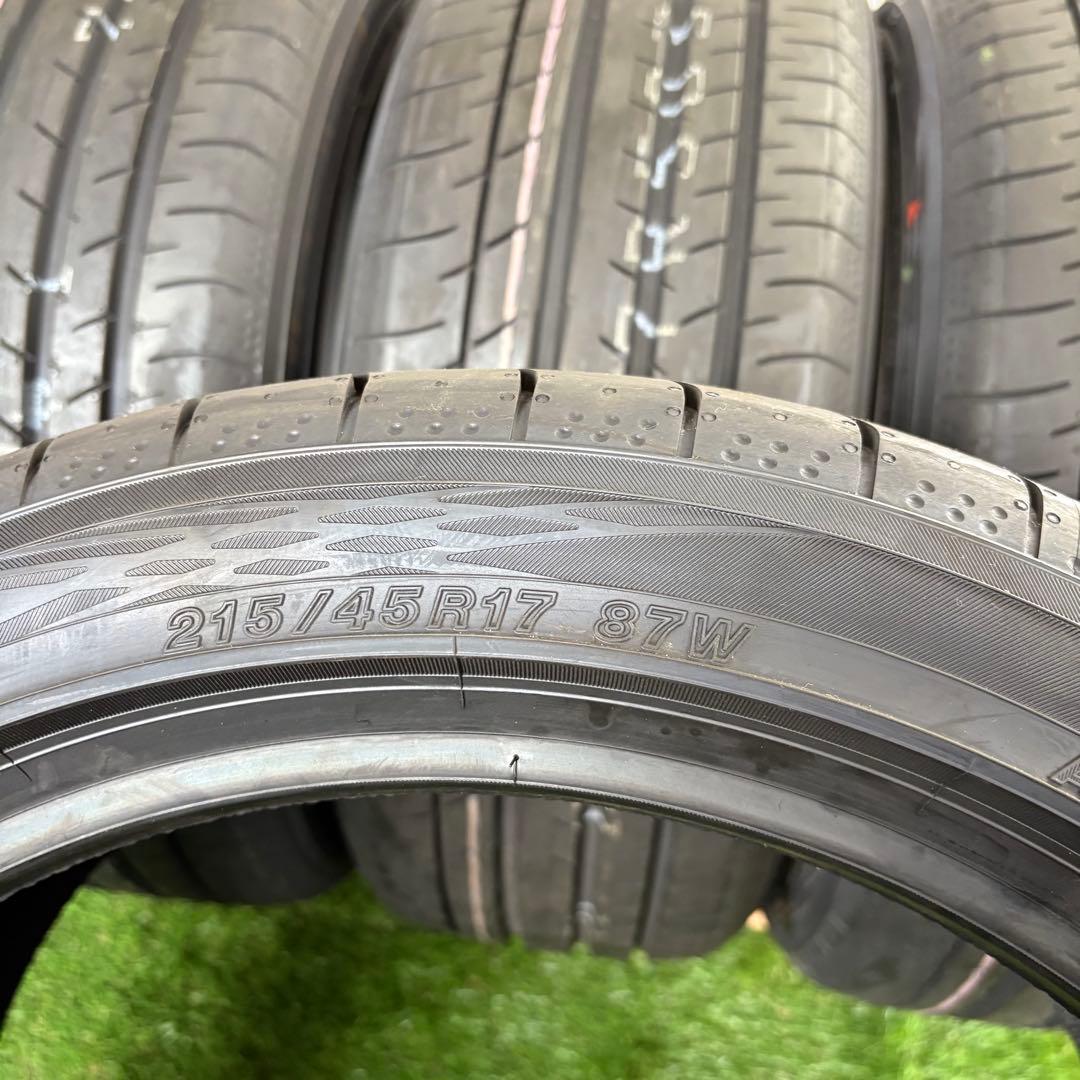 未使用品215/45R17 YOKOHAMA 4本　2022年製造