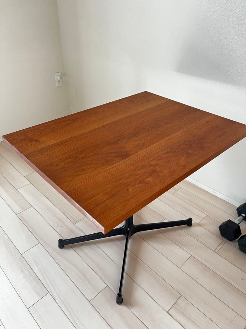 【極美品】GREENICH カフェテーブル 無垢材｜北欧・インダストリアル