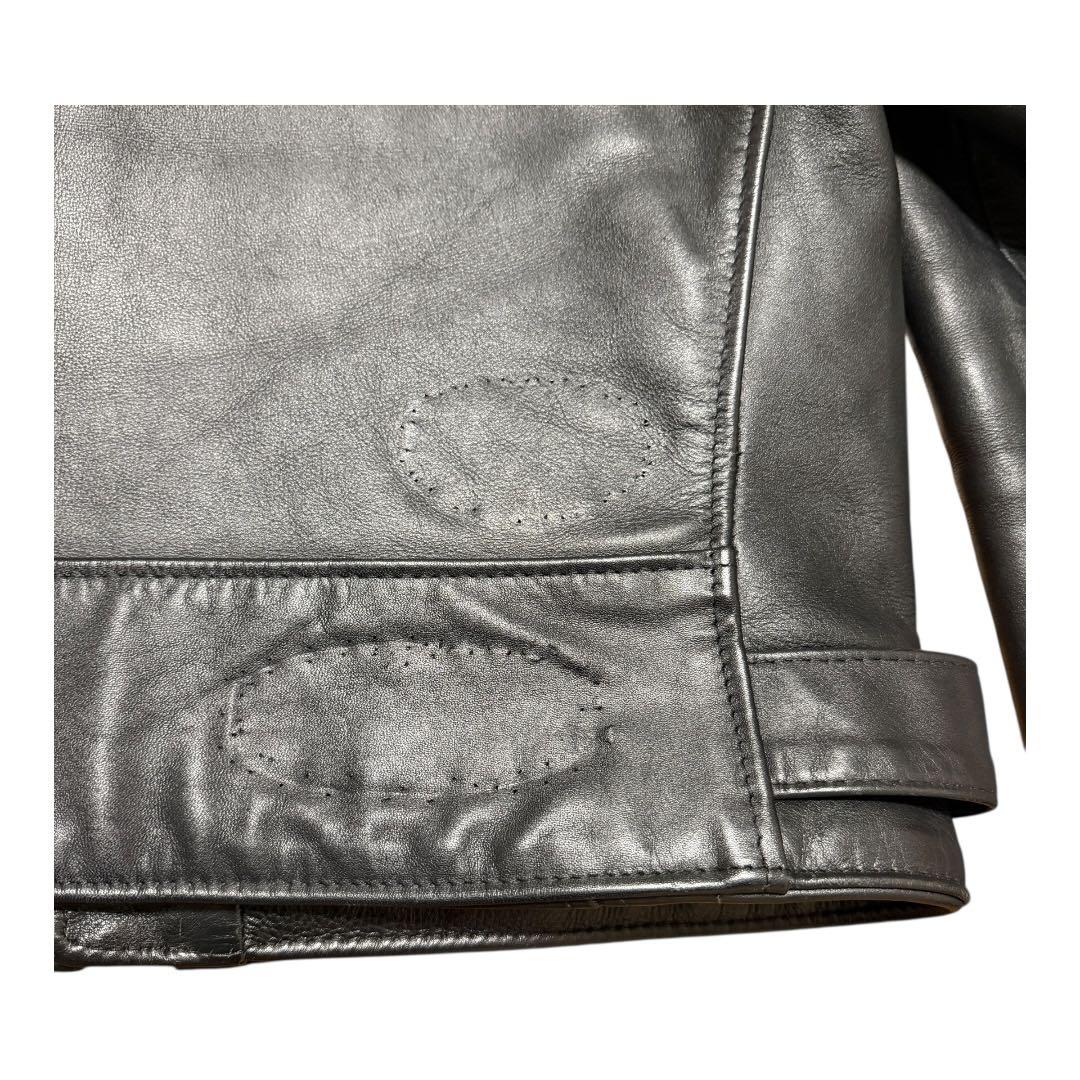 【Schott】613US ワンスター 42 美品 ダブルライダース ショット