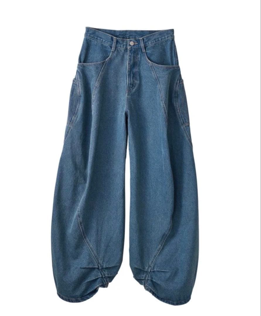 [試着のみ] knuthmarf tuck design denim Mサイズ