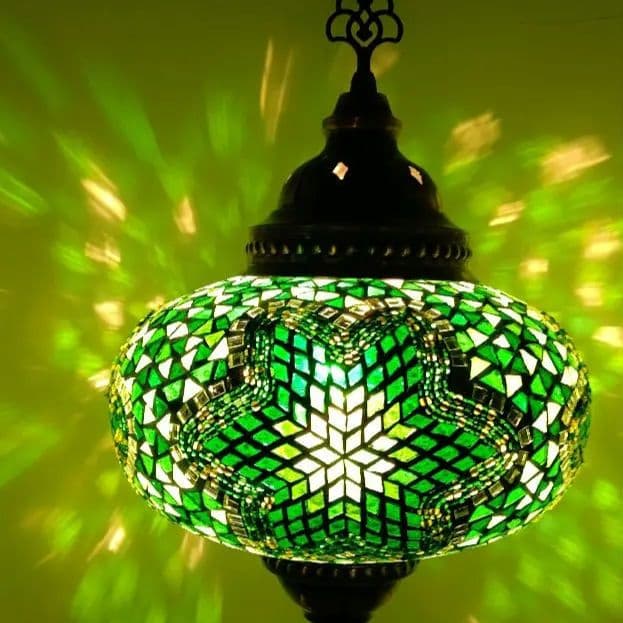 ＊NEW＊トルコ製ハンドメイド　モザイクランプ