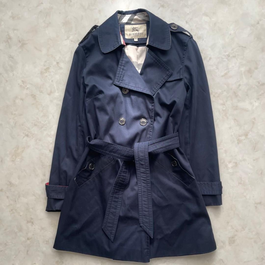 BURBERRY LONDONトレンチコート　ノバチェック　メガチェック　M