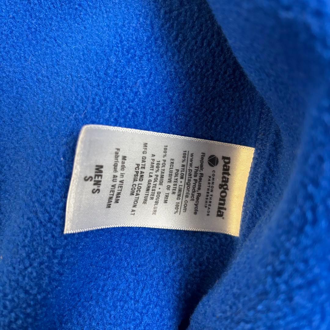 な*の様 パタゴニア　シェルドシンチラジャケット　Sサイズ ネイビー