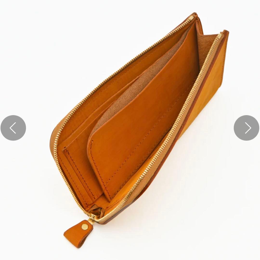 カワニシカバン リッチーL サンドレザー グレー 長財布 ricchy L