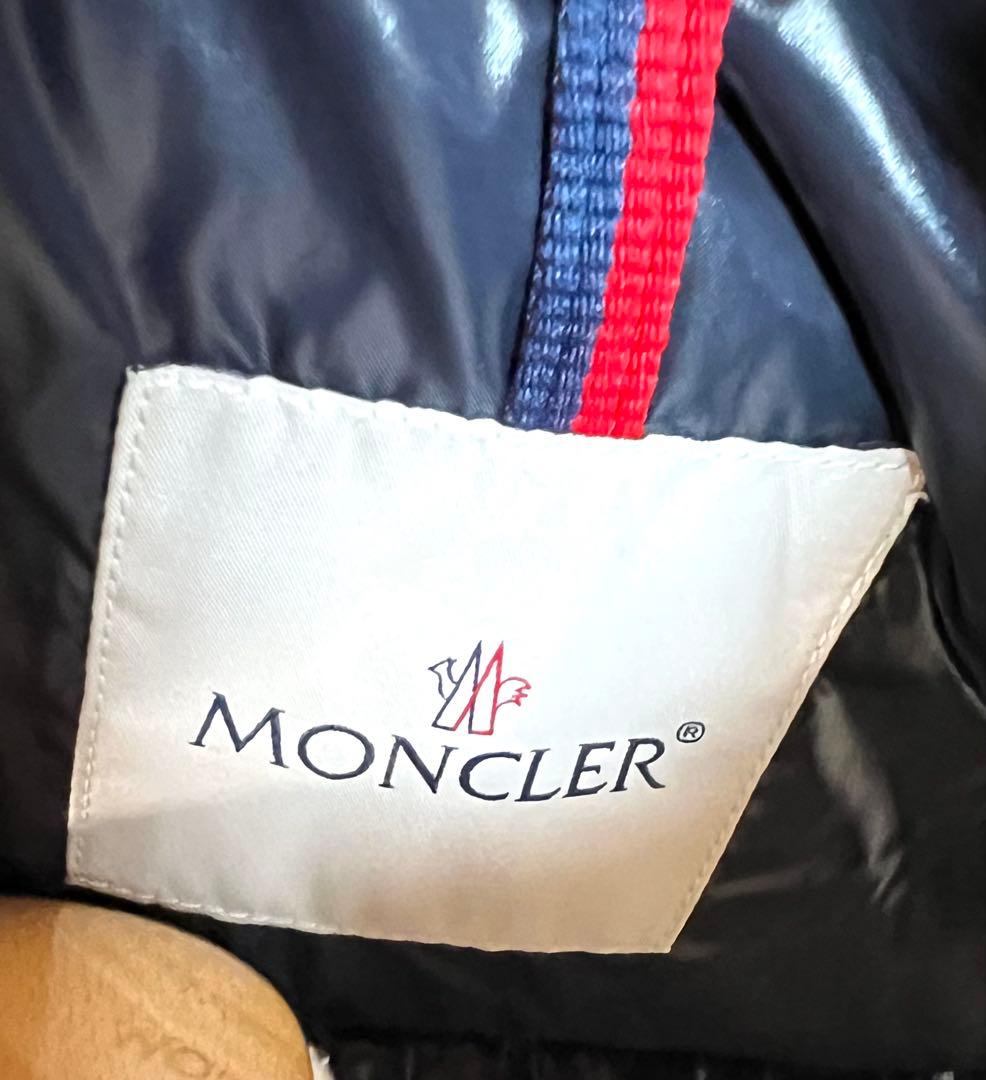モンクレール ネイビーブルー ダウンベスト サイズ0