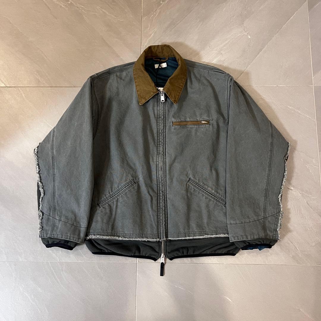 ジャケット・アウター YOKE Connected Duck&Fleece Work Jacket 2