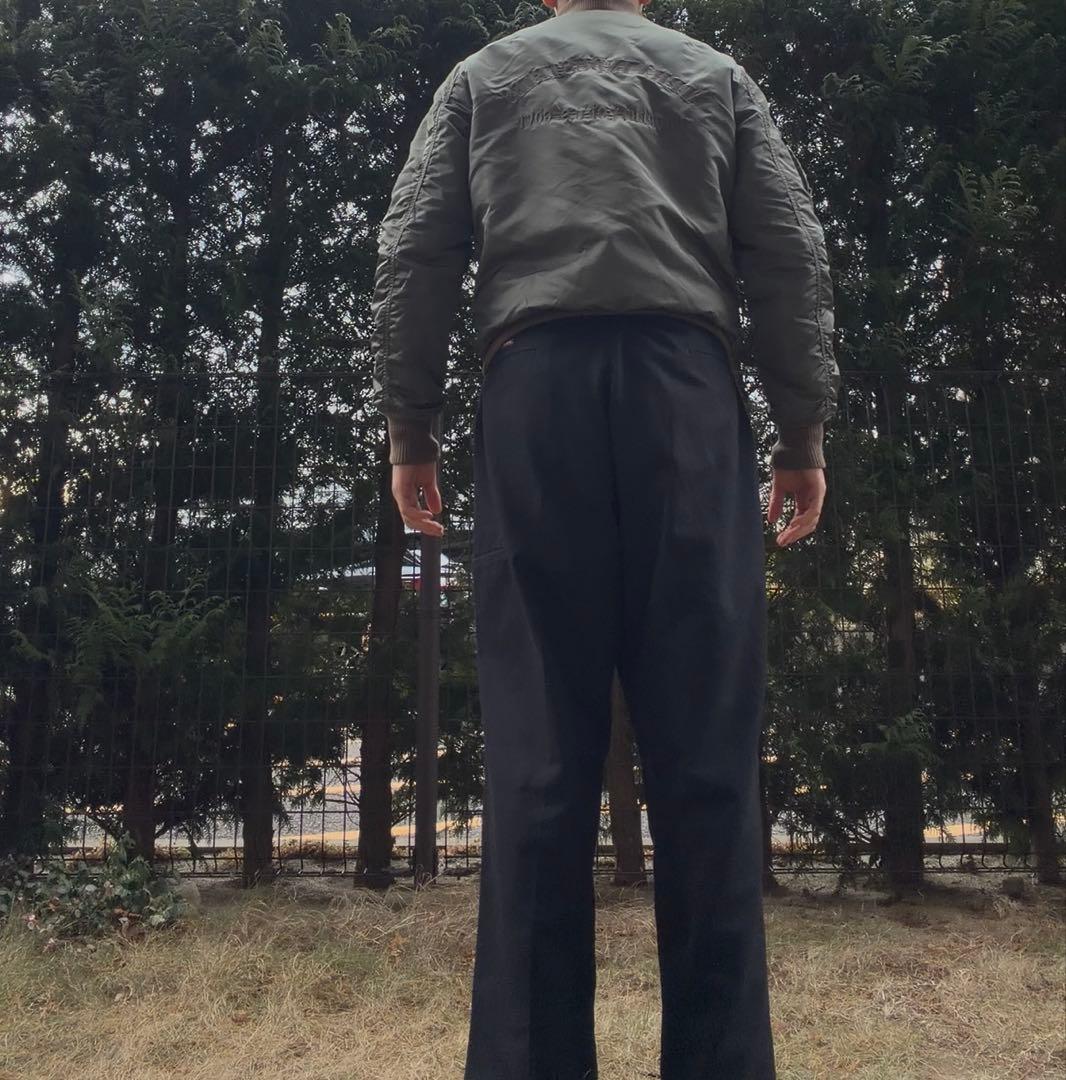 ALPHA MA-1 フライトジャケット 2way フード着脱 ワッペン