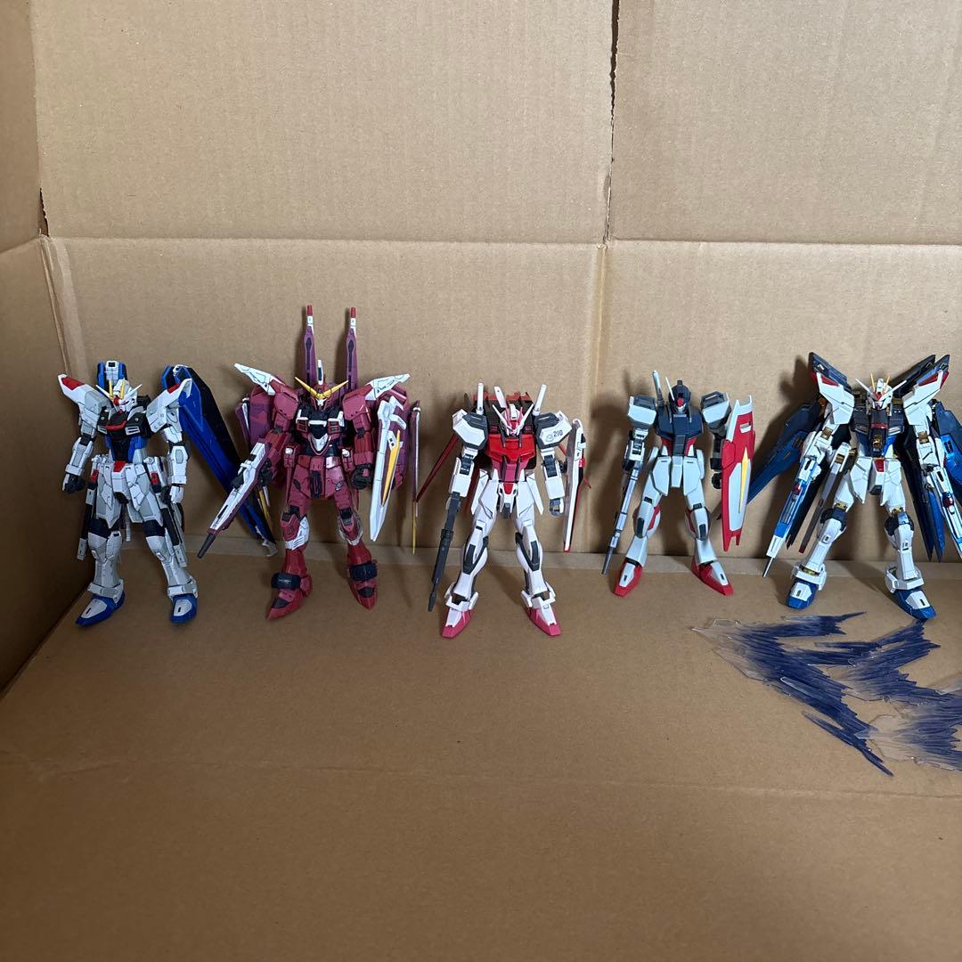 HG ガンプラ 組立済みまとめ売り　SEED系13種