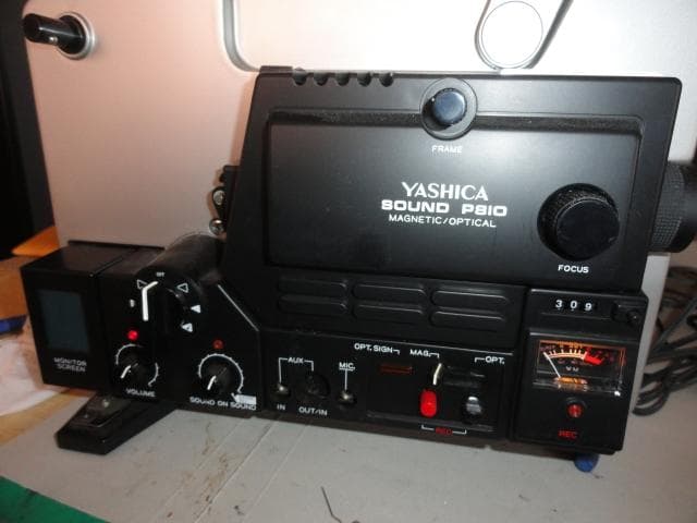 サウンド８ミリ映写機◆ヤシカ Ｐ８１０ 完動・フルセット・ 美品