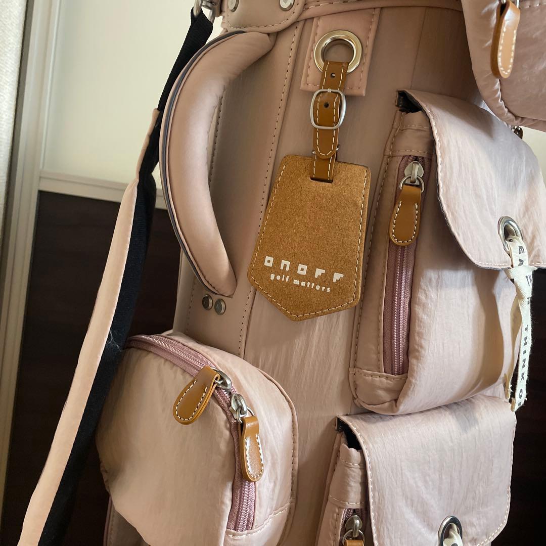 ONOFF ピンク キャディバッグ