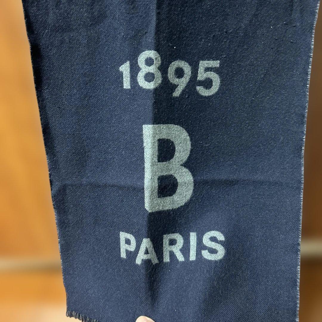 チー坊ベルルッティ　マフラー　ウール100 ストール　リバーシブル