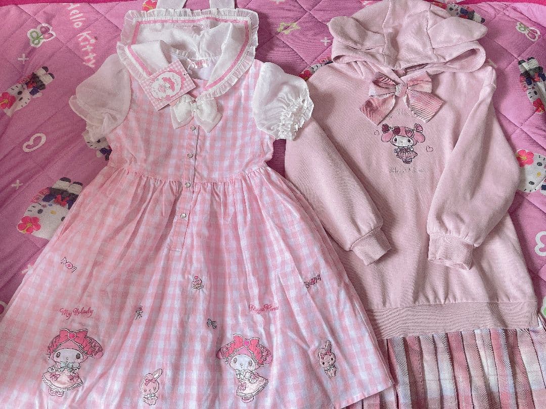 メゾピアノ　マイメロ　ワンピース