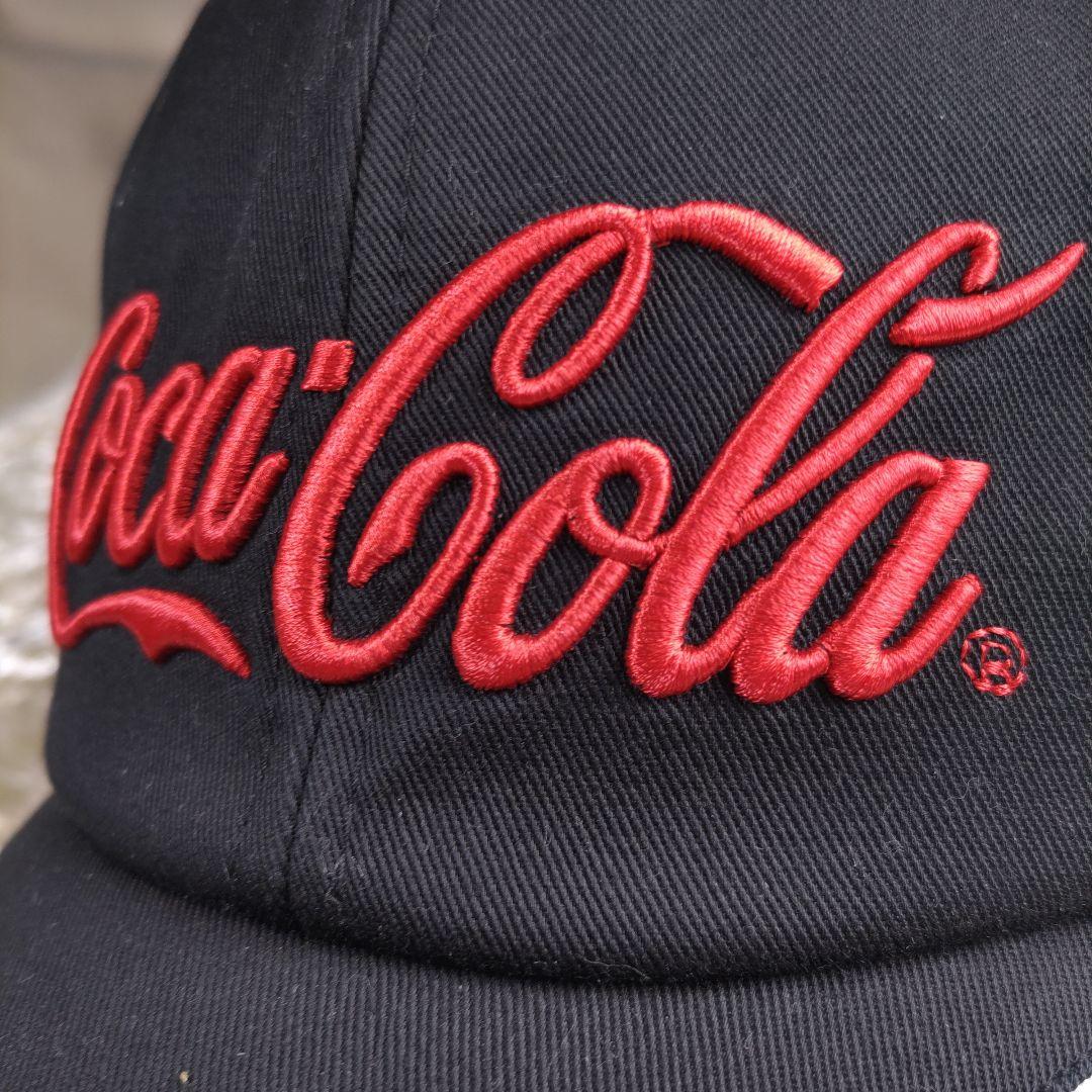 コカコーラ　レーシング風キャップ　スポーツ　バイク・カースポーツ　レース　ゴルフ