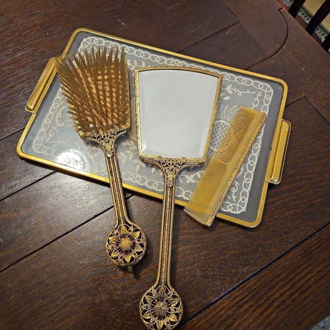 イギリスヴィンテージ手鏡セット